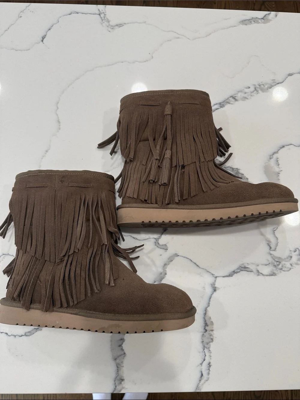 Koolaburra Cozy Shearling-Lined Boot in Taupe